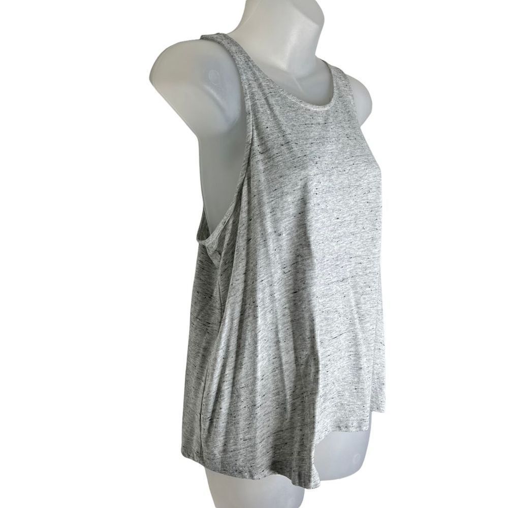Tresics Open Back Tank Top Heather Gray Large - Picture 5 of 7